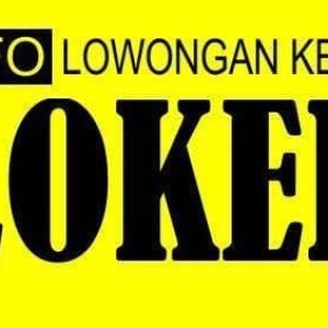 Lowongan Kerja Terdekat 2024